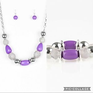 Necklace and bracelet set